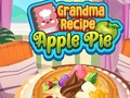                                                                     Grandma Recipe Apple Pie קחשמ