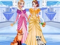                                                                      Elsa & Anna's Icy Dress Up ליּפש