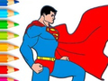                                                                       Coloring Book: Superman ליּפש