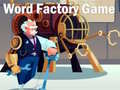                                                                     Word Factory Game קחשמ