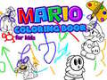                                                                     Mario Coloring Book for kids קחשמ