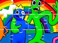                                                                     Jigsaw Puzzle: Rainbow Friends קחשמ