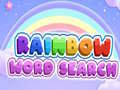                                                                       Rainbow Word Search ליּפש