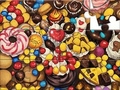                                                                       Jigsaw Puzzle: Chocolates ליּפש