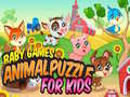                                                                       Baby Games Animal Puzzle for Kids ליּפש