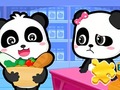                                                                     Jigsaw Puzzle: Baby Panda Supermarket קחשמ