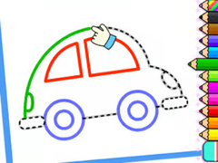                                                                    Toddler Drawing: Cute Car קחשמ