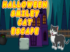                                                                     Halloween Smiley Cat Escape קחשמ