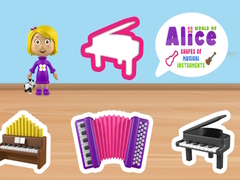                                                                     World of Alice Shapes of Musical Instruments קחשמ