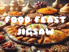                                                                     Food Feast Jigsaw קחשמ