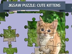                                                                     Jigsaw Puzzle Cute Kittens קחשמ