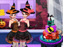                                                                     Halloween Party Cake קחשמ
