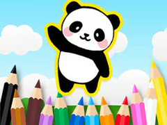                                                                     Coloring Book: Cute Panda קחשמ
