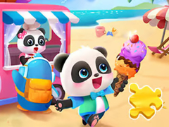                                                                     Jigsaw Puzzle: Baby Panda Ice Cream Car קחשמ