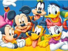                                                                     Jigsaw Puzzle: Mickey Mouse קחשמ
