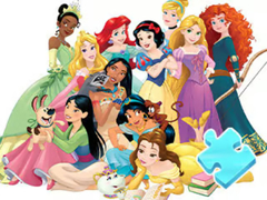                                                                     Jigsaw Puzzle: Disney Princess קחשמ