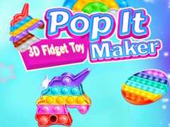                                                                     Pop It 3D Fidget Toy Maker קחשמ