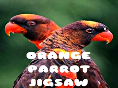                                                                     Orange Parrot Jigsaw קחשמ