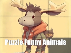                                                                     Puzzle Funny Animals קחשמ