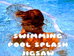                                                                     Swimming Pool Splash Jigsaw קחשמ