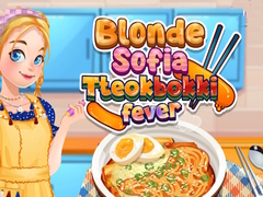                                                                     Blonde Sofia Tteokbokki Fever קחשמ