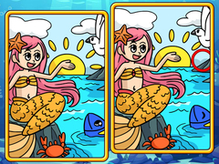                                                                     Mermaids Spot The Differences קחשמ