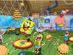                                                                     Jigsaw Puzzle: SpongeBob SquarePants Work Time קחשמ