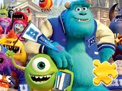                                                                     Jigsaw Puzzle: Monsters University קחשמ