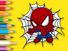                                                                     Coloring Book: Baby Spiderman קחשמ