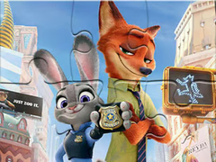                                                                     Jigsaw Puzzle: Zootopia קחשמ