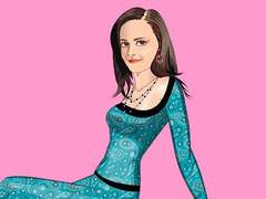                                                                     Alexis Bledel Dress up קחשמ