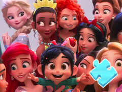                                                                     Jigsaw Puzzle: Disney Princess Family Photo קחשמ