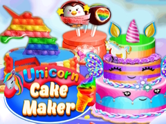                                                                     Unicorn Cake Maker קחשמ