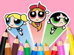                                                                     Coloring Book: The Powerpuff Girls קחשמ