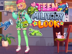                                                                     Teen Military Look קחשמ