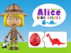                                                                     World of Alice Dino Colors קחשמ