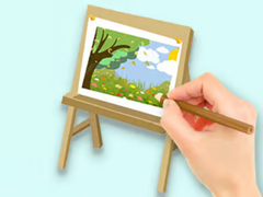                                                                     Coloring Book: Paysage Drawing Board קחשמ