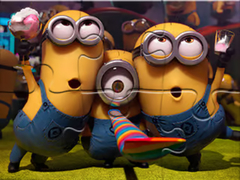                                                                     Jigsaw Puzzle: Minions Party קחשמ