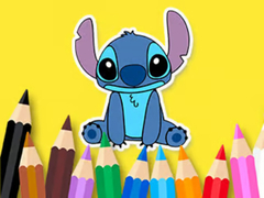                                                                     Coloring Book: Stitch קחשמ