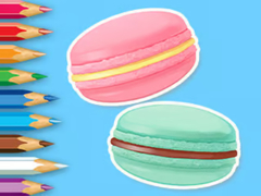                                                                     Coloring Book: Macaron קחשמ