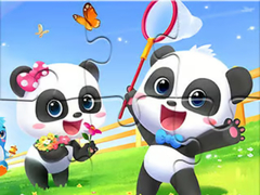                                                                     Jigsaw Puzzle: Baby Panda Spring Outing קחשמ