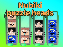                                                                     Nubiki puzzle heads קחשמ