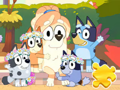                                                                     Jigsaw Puzzle: Bluey Sweet Portrait קחשמ