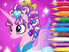                                                                     Coloring Book: Pony Princess קחשמ