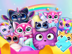                                                                     Jigsaw Puzzle: Fluvsies Party קחשמ