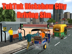                                                                     TukTuk Rickshaw City Driving Sim קחשמ