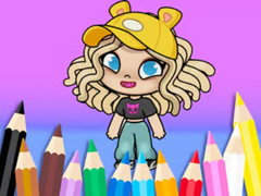                                                                     Coloring Book: Avatar Life Girl קחשמ