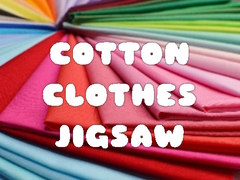                                                                     Cotton Clothes Jigsaw קחשמ