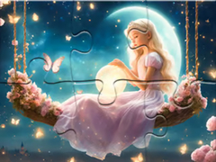                                                                     Jigsaw Puzzle: Moon Fairy קחשמ