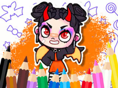                                                                     Coloring Book: Avatar World Cute Devil קחשמ